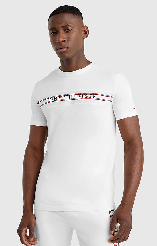 T-shirt con nastro iconico Tommy Hilfiger