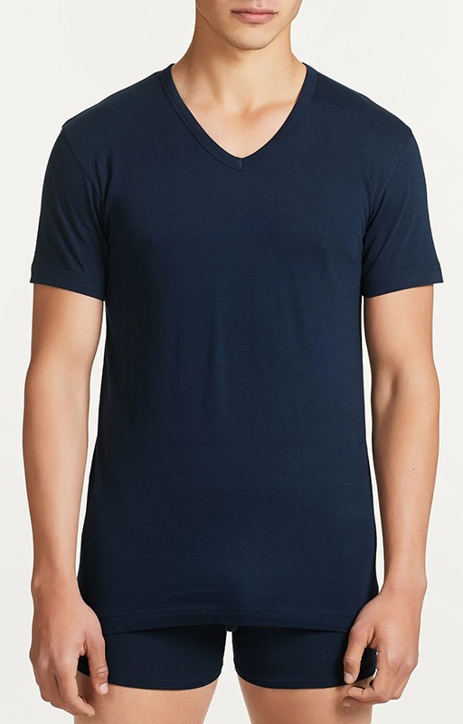 Maglia t-shirt con scollo a v 100% cotone bipack RAGNO