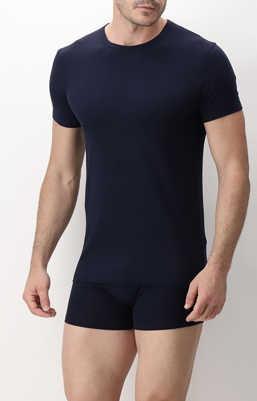 T-Shirt da Uomo in Cotone elasticizzato Perofil
